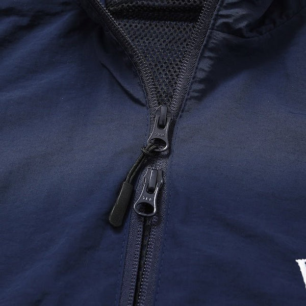 【PORKCHOP GARAGE SUPPLY|ポークチョップ ガレージ サプライ】PORK BACK NYLON JKT/ポークバックナイロンジャケット(BLACK,NAVY,GRAY) - STREAM【PORKCHOP GARAGE SUPPLY|ポークチョップ ガレージ サプライ】PORK BACK NYLON JKT/ポークバックナイロンジャケット(BLACK,NAVY,GRAY)STREAMGRAYM