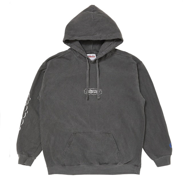 RUNNING LOGO HOODIE
BLACK