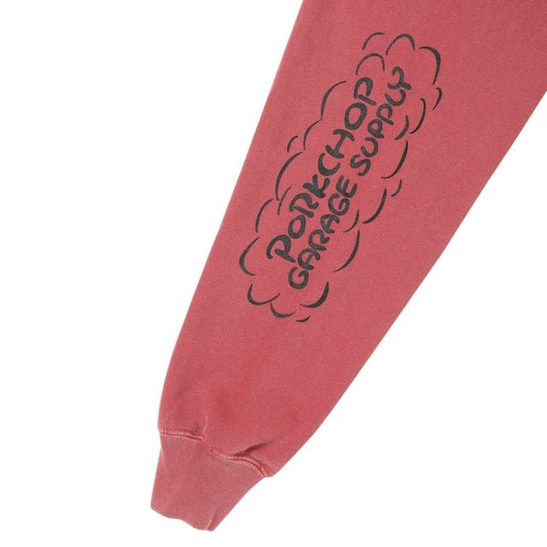 RUNNING LOGO HOODIE
CRIMSON RED