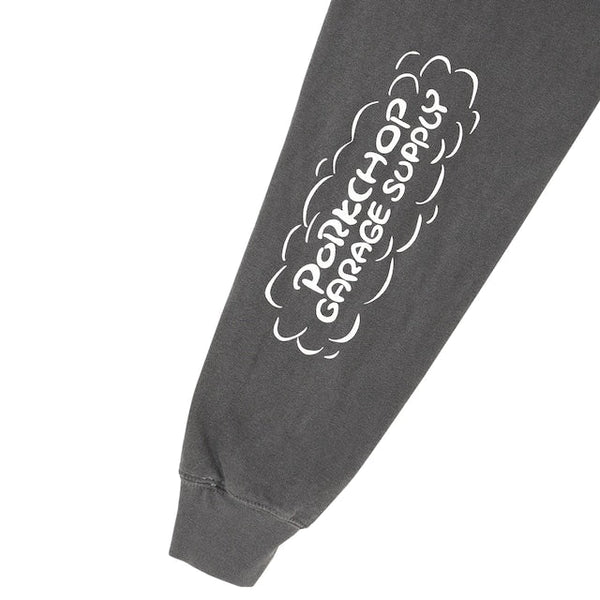 RUNNING LOGO HOODIE
BLACK