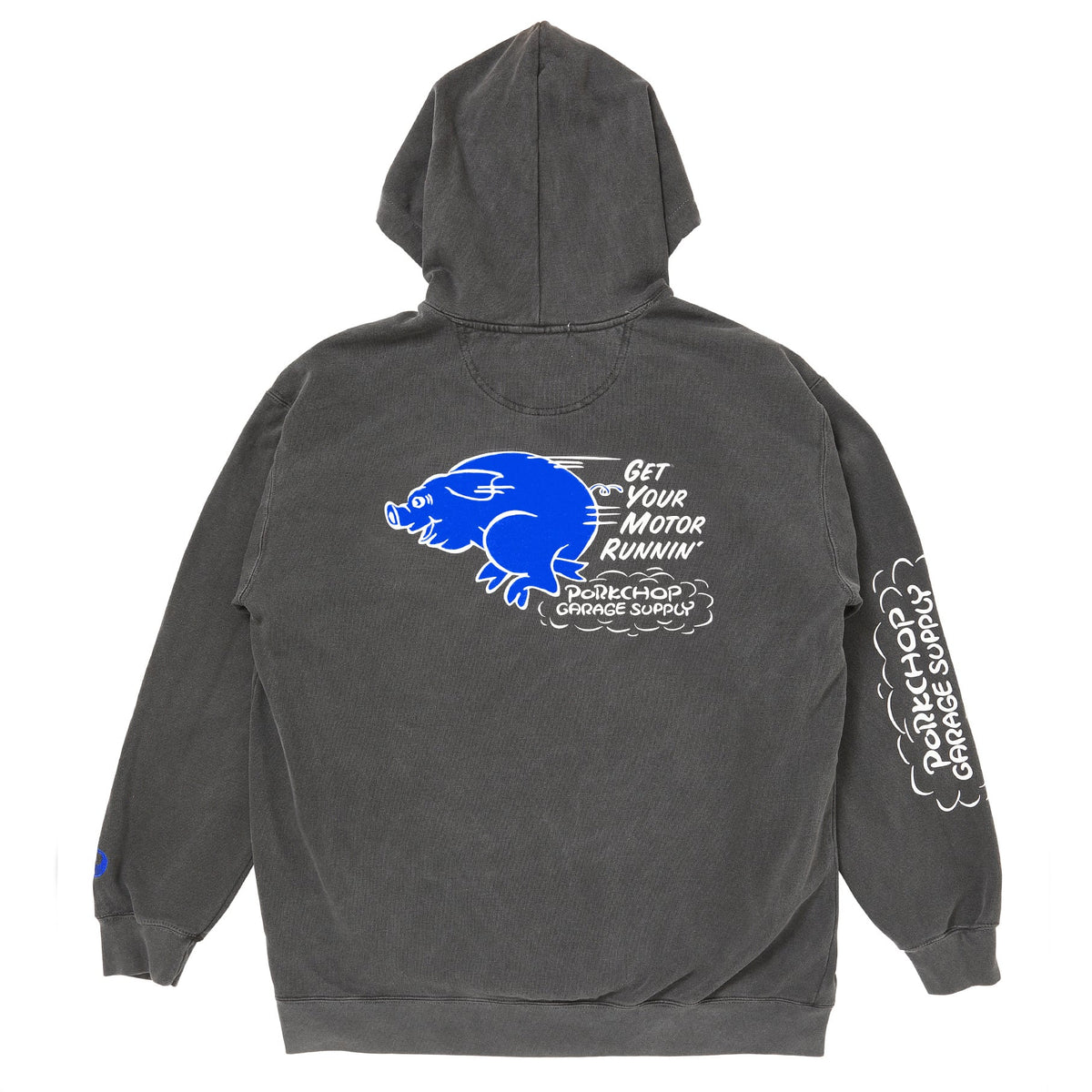 PORKCHOP GARAGE SUPPLY RUNNING LOGO HOODIE ポークチョップ – STREAM