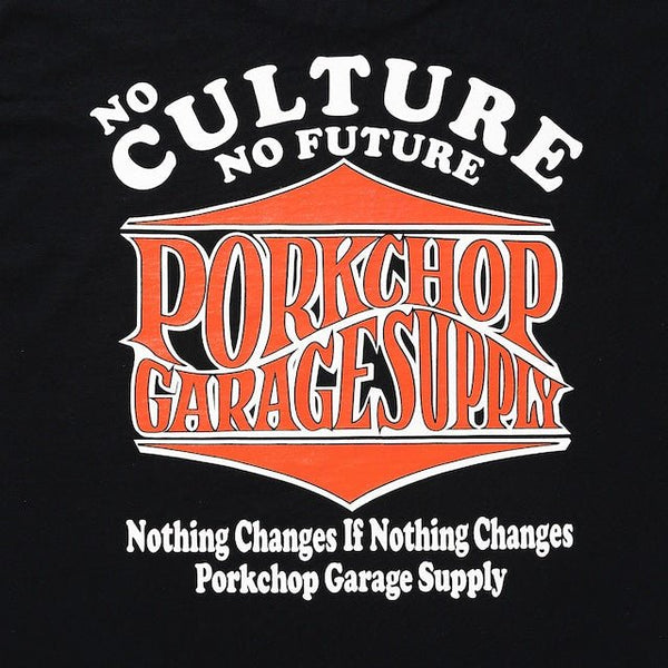 【PORKCHOP GARAGE SUPPLY|ポークチョップ ガレージ サプライ】WAVE LOGO L/S TEE/ウェーブロゴL/S TEE(GRAY,NAVY,BLACK) - STREAM【PORKCHOP GARAGE SUPPLY|ポークチョップ ガレージ サプライ】WAVE LOGO L/S TEE/ウェーブロゴL/S TEE(GRAY,NAVY,BLACK)STREAMBLACKM