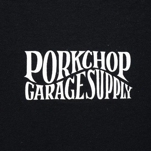 【PORKCHOP GARAGE SUPPLY|ポークチョップ ガレージ サプライ】WAVE LOGO L/S TEE/ウェーブロゴL/S TEE(GRAY,NAVY,BLACK) - STREAM【PORKCHOP GARAGE SUPPLY|ポークチョップ ガレージ サプライ】WAVE LOGO L/S TEE/ウェーブロゴL/S TEE(GRAY,NAVY,BLACK)STREAMBLACKM
