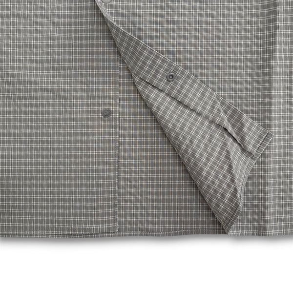 【迷迭香|マンネンロウ】PR CHECK SHIRT1/PR チェックシャツ1(OFF , GRY) 正規取扱店舗 公式オンライン通販 島根 松江 シアサッカーシャツ