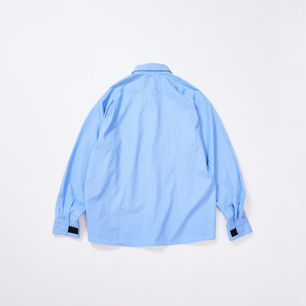 【RAJABROOKE | ラジャブルック】KERJA SHIRT 2/ケルジャシャツ 2(SAX) - STREAM【RAJABROOKE | ラジャブルック】KERJA SHIRT 2/ケルジャシャツ 2(SAX)STREAMS