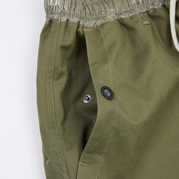 【RAJABROOKE|ラジャブルック】CHINO KARGO SHORTS/チノカーゴショーツ(OLIVE) - STREAM【RAJABROOKE|ラジャブルック】CHINO KARGO SHORTS/チノカーゴショーツ(OLIVE)STREAMS