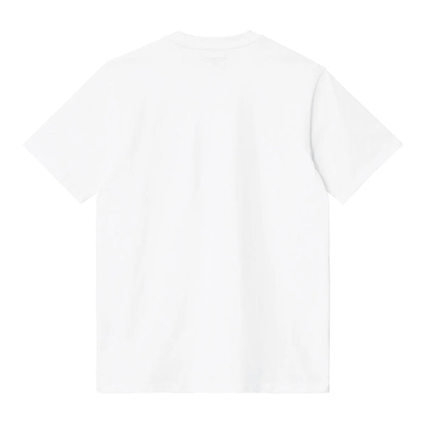 S/S SCRIPT T-SHIRT/ S/SスクリプトTシャツ(WHITE/BLACK)