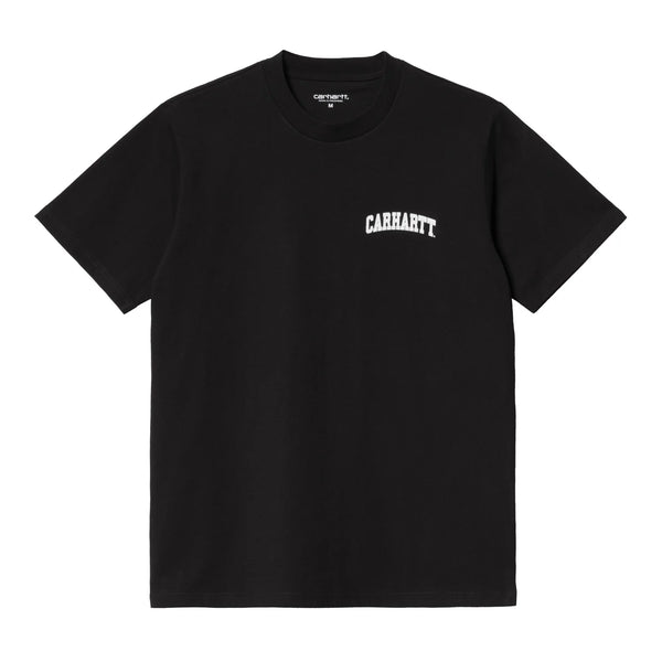 S/S UNIVERSITY SCRIPT T-SHIRT/S/SユニバーシティースクリプトTシャツ(BLACK/WHITE)