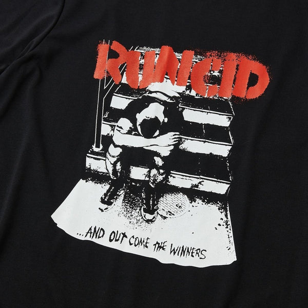 【SAVE SHOCK|セーブショック】PUNK RUN T/パンクランティー(BLACK)
