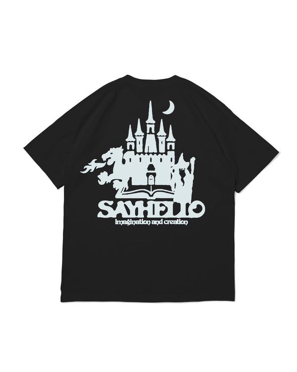 【SAYHELLO|セイハロー】D.O.X - 3 S/S TEE/ドックス - 3 S/Sティー(BLACK) - STREAM【SAYHELLO|セイハロー】D.O.X - 3 S/S TEE/ドックス - 3 S/Sティー(BLACK)STREAMM