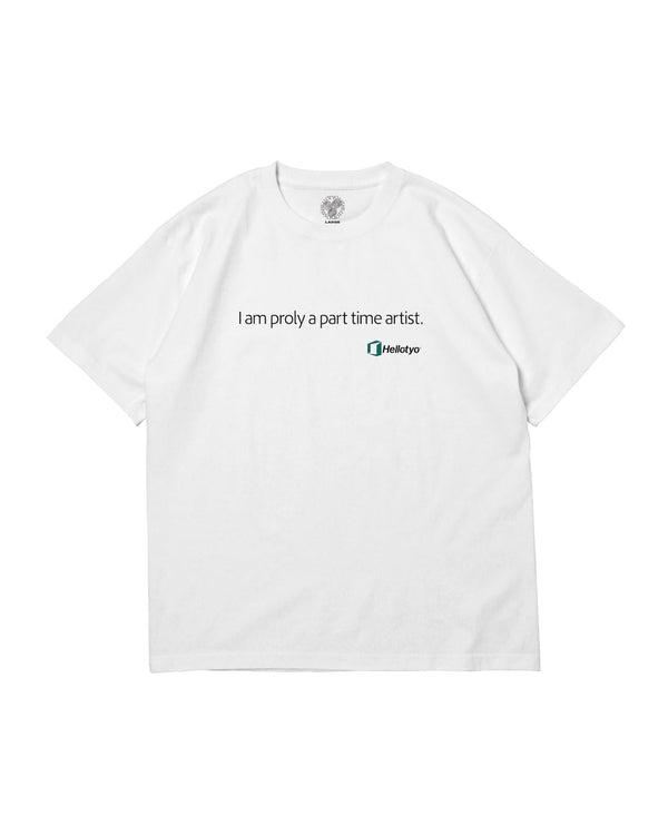 【SAYHELLO|セイハロー】PROBABIY TEE/プロバブリィティー(WHITE , BLACK) - STREAM【SAYHELLO|セイハロー】PROBABIY TEE/プロバブリィティー(WHITE , BLACK)STREAMBLACKM