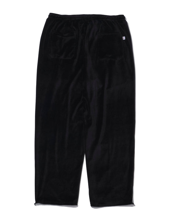 【SAYHELLO|セイハロー】ROCK STAR HOLIDAY VELOUR PANTS/ロックスターホリデーべロアパンツ(BLACK) - STREAM【SAYHELLO|セイハロー】ROCK STAR HOLIDAY VELOUR PANTS/ロックスターホリデーべロアパンツ(BLACK)STREAMBLACKS