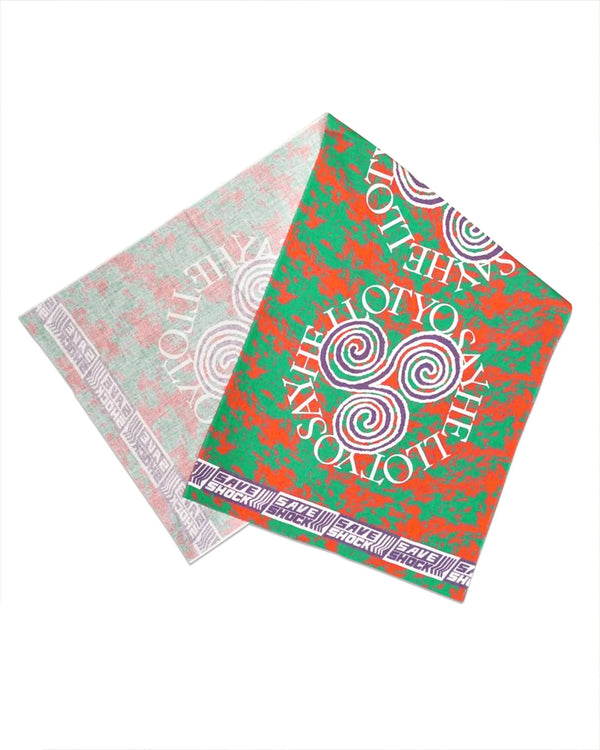 【SAYHELLO|セイハロー】SAVESHOCK SUMMER TENUGUI 25/セーブショックサマーテヌグイ25(AUTUMN MOUTAIN) - STREAM【SAYHELLO|セイハロー】SAVESHOCK SUMMER TENUGUI 25/セーブショックサマーテヌグイ25(AUTUMN MOUTAIN)STREAMONE SIZE