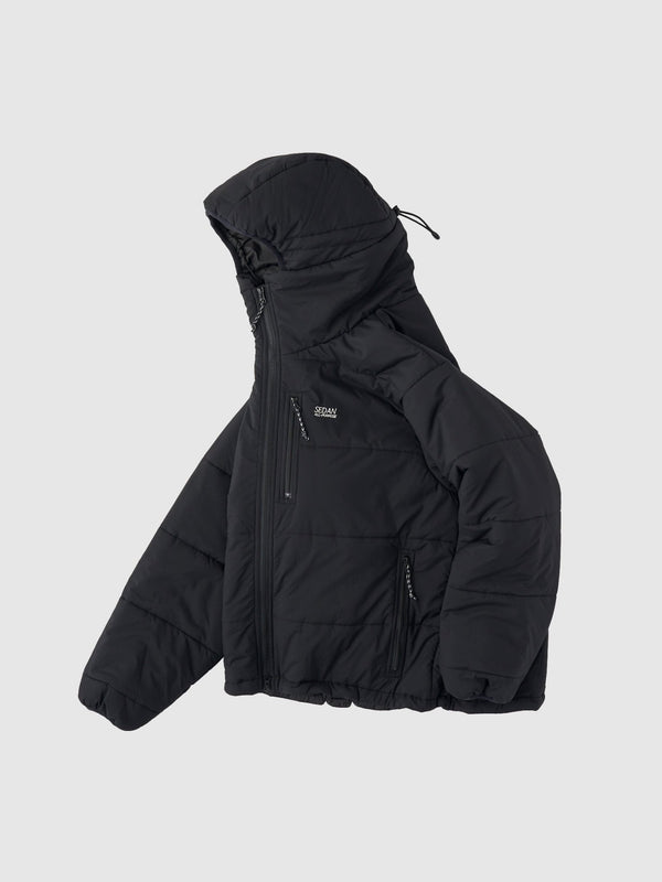 【SEDAN ALL - PURPOSE | セダンオールパーパス】POLAR PUFF PARKA/ポーラーパフパーカー(BLACK) - STREAM【SEDAN ALL - PURPOSE | セダンオールパーパス】POLAR PUFF PARKA/ポーラーパフパーカー(BLACK)STREAMM