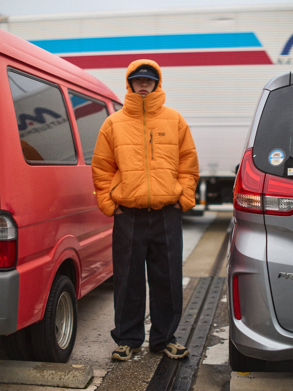 【SEDAN ALL - PURPOSE | セダンオールパーパス】POLAR PUFF PARKA/ポーラーパフパーカー(MANGO YELLOW) - STREAM【SEDAN ALL - PURPOSE | セダンオールパーパス】POLAR PUFF PARKA/ポーラーパフパーカー(MANGO YELLOW)STREAMM