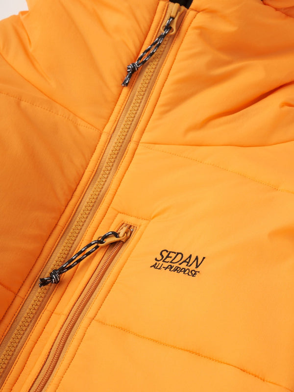 【SEDAN ALL - PURPOSE | セダンオールパーパス】POLAR PUFF PARKA/ポーラーパフパーカー(MANGO YELLOW) - STREAM【SEDAN ALL - PURPOSE | セダンオールパーパス】POLAR PUFF PARKA/ポーラーパフパーカー(MANGO YELLOW)STREAMM