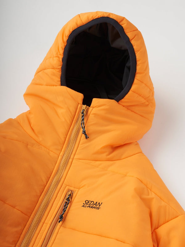 【SEDAN ALL - PURPOSE | セダンオールパーパス】POLAR PUFF PARKA/ポーラーパフパーカー(MANGO YELLOW) - STREAM【SEDAN ALL - PURPOSE | セダンオールパーパス】POLAR PUFF PARKA/ポーラーパフパーカー(MANGO YELLOW)STREAMM