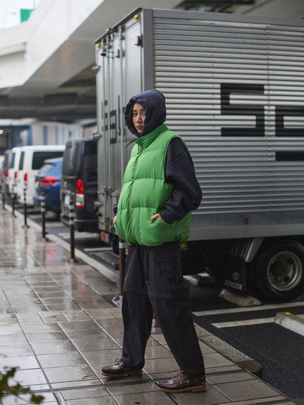 【SEDAN ALL - PURPOSE | セダンオールパーパス】REVERSIBLE DOWN VEST/リバーシブルダウンベスト(SPROTUT×BLACK) - STREAM【SEDAN ALL - PURPOSE | セダンオールパーパス】REVERSIBLE DOWN VEST/リバーシブルダウンベスト(SPROTUT×BLACK)STREAMM