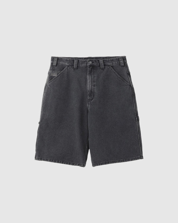 【SEDAN ALL - PURPOSE|セダンオールパーパス】CARPENTER SHORTS/カーペンターショーツ(INDIGO , BLACK) - STREAM【SEDAN ALL - PURPOSE|セダンオールパーパス】CARPENTER SHORTS/カーペンターショーツ(INDIGO , BLACK)STREAMBLACKM