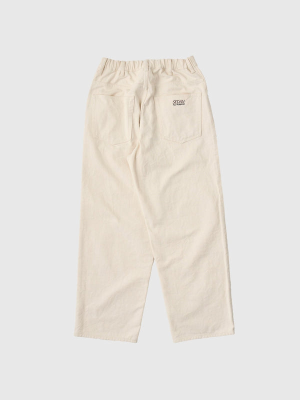 【SEDAN ALL - PURPOSE|セダンオールパーパス】CLASSIC FIT 5P PANTS/クラシックフィット5Pパンツ(IVORY) - STREAM【SEDAN ALL - PURPOSE|セダンオールパーパス】CLASSIC FIT 5P PANTS/クラシックフィット5Pパンツ(IVORY)STREAMM