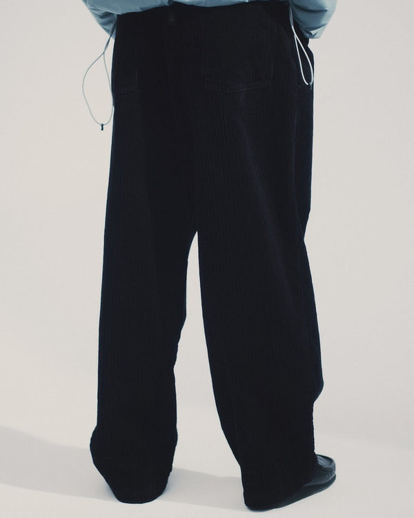 【SEDAN ALL-PURPOSE|セダンオールパーパス】CORDUROY BAGGY JEANS/コーデュロイバギージーンズ(BROWN , BLACK) 正規取扱店舗 公式オンライン通販 島根 松江 26FW 太畝コーデュロイ ワイド