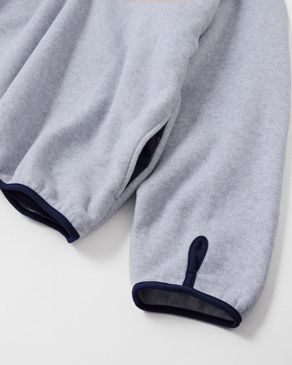 【SEDAN ALL - PURPOSE|セダンオールパーパス】FLEECE SNAP PULLOVER/フリーススナッププルオーバー(ASH , BROWN , BLACK) - STREAM