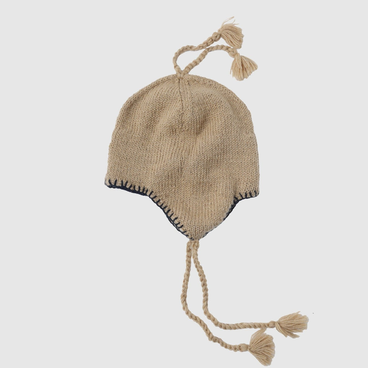 SEDAN ALL-PURPOSE|セダンオールパーパス】HAND KNIT EAR FLAP BEANIE 