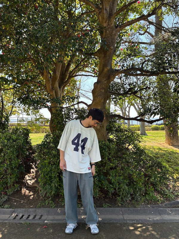 【SEDAN ALL - PURPOSE|セダンオールパーパス】MESH FOOTBALL TEE/メッシュ フットボールTシャツ(WHITE) - STREAM【SEDAN ALL - PURPOSE|セダンオールパーパス】MESH FOOTBALL TEE/メッシュ フットボールTシャツ(WHITE)STREAMWHITEM