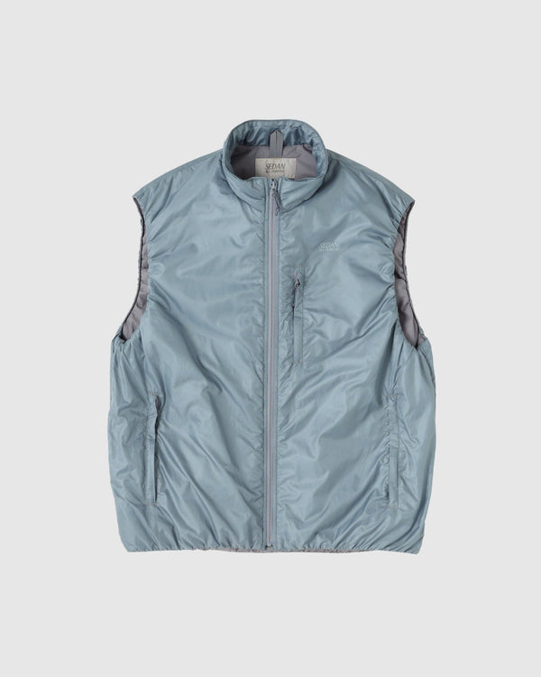 【SEDAN ALL - PURPOSE|セダンオールパーパス】PACKADLE PUFF VEST/パッカブルパフベスト(GREY , BLACK) - STREAM【SEDAN ALL - PURPOSE|セダンオールパーパス】PACKADLE PUFF VEST/パッカブルパフベスト(GREY , BLACK)STREAMGREYM