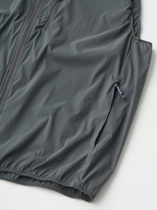 【SEDAN ALL - PURPOSE|セダンオールパーパス】RIPSTOP LIGHT VEST/リップストップライトベスト(WOLF GREY) - STREAM【SEDAN ALL - PURPOSE|セダンオールパーパス】RIPSTOP LIGHT VEST/リップストップライトベスト(WOLF GREY)STREAMM