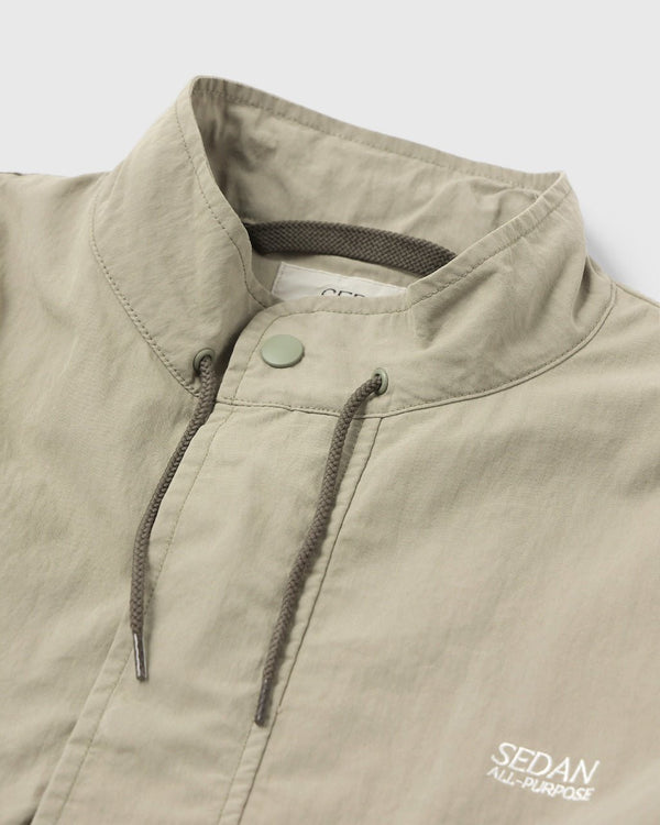 【SEDAN ALL - PURPOSE|セダンオールパーパス】STAND COLLAR JACKET/スタンドカラージャケット(ALPHA GREEN , BLACK) - STREAM【SEDAN ALL - PURPOSE|セダンオールパーパス】STAND COLLAR JACKET/スタンドカラージャケット(ALPHA GREEN , BLACK)STREAMBLACKM