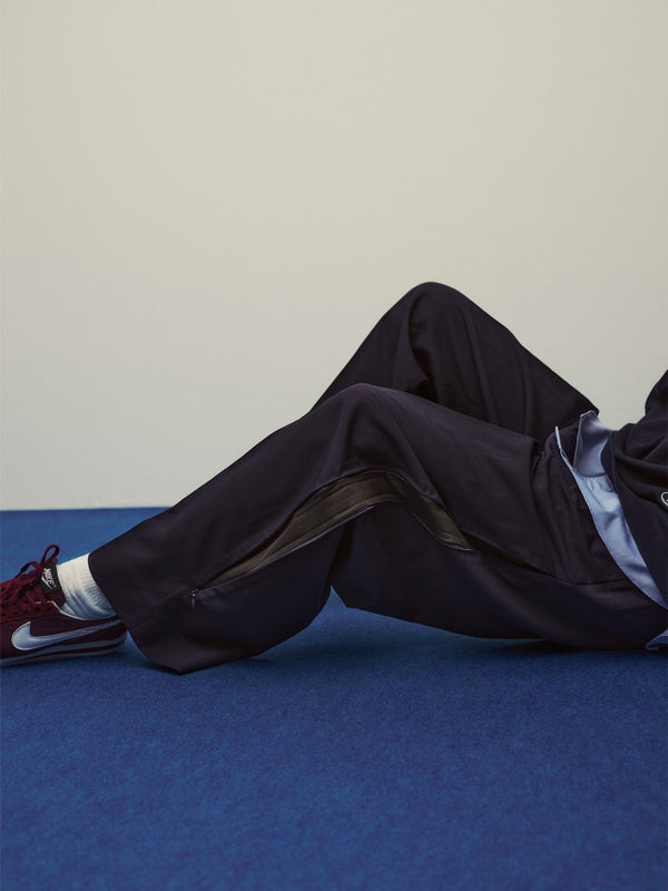 【SEDAN ALL - PURPOSE|セダンオールパーパス】VENTILATION WIDE SLACKS/ベチレーションワイドスラックス(NAVY) - STREAM【SEDAN ALL - PURPOSE|セダンオールパーパス】VENTILATION WIDE SLACKS/ベチレーションワイドスラックス(NAVY)STREAMM