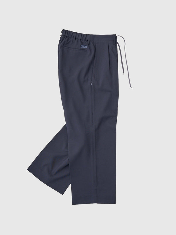 【SEDAN ALL - PURPOSE|セダンオールパーパス】VENTILATION WIDE SLACKS/ベチレーションワイドスラックス(NAVY) - STREAM【SEDAN ALL - PURPOSE|セダンオールパーパス】VENTILATION WIDE SLACKS/ベチレーションワイドスラックス(NAVY)STREAMM