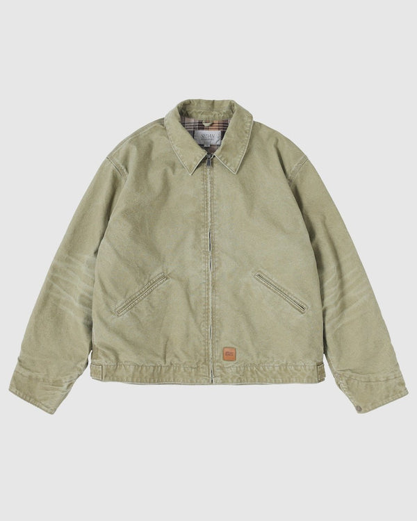 【SEDAN ALL - PURPOSE|セダンオールパーパス】VINTAGE WASHED COTTON DUCK JACKET/ヴィンテージウォッシュドコットンダックジャケット(KHAKI , CHARCOAL) - STREAM【SEDAN ALL - PURPOSE|セダンオールパーパス】VINTAGE WASHED COTTON DUCK JACKET/ヴィンテージウォッシュドコットンダックジャケット(KHAKI , CHARCOAL)STREAMCHARCOALM