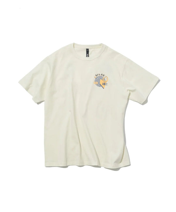 【SILAS|サイラス】NEW WAVE S/S TEE/ニューウェイヴS/Sティー(WHITE/OFF WHITE) - STREAM【SILAS|サイラス】NEW WAVE S/S TEE/ニューウェイヴS/Sティー(WHITE/OFF WHITE)STREAMOFF WHITEM