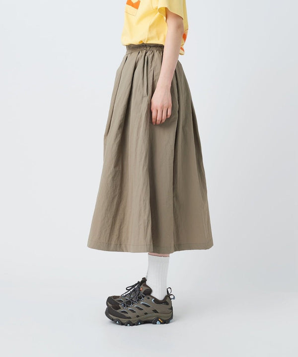 【SNOW PEAK|スノーピーク】W'S NYLON WASHER SKIRT/ナイロンワッシャースカート(GREIGE , CHARCOAL , BLACK) - STREAM【SNOW PEAK|スノーピーク】W'S NYLON WASHER SKIRT/ナイロンワッシャースカート(GREIGE , CHARCOAL , BLACK)STREAMBLACK1