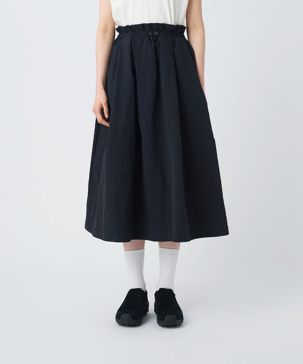 【SNOW PEAK|スノーピーク】W'S NYLON WASHER SKIRT/ナイロンワッシャースカート(GREIGE , CHARCOAL , BLACK) - STREAM【SNOW PEAK|スノーピーク】W'S NYLON WASHER SKIRT/ナイロンワッシャースカート(GREIGE , CHARCOAL , BLACK)STREAMBLACK1
