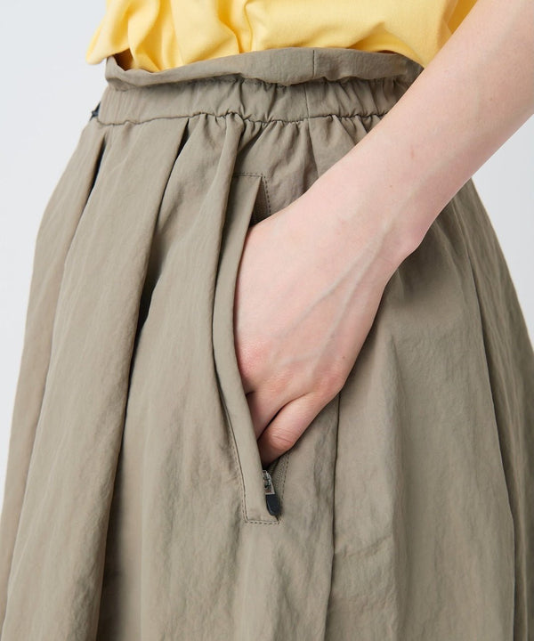 【SNOW PEAK|スノーピーク】W'S NYLON WASHER SKIRT/ナイロンワッシャースカート(GREIGE , CHARCOAL , BLACK) - STREAM【SNOW PEAK|スノーピーク】W'S NYLON WASHER SKIRT/ナイロンワッシャースカート(GREIGE , CHARCOAL , BLACK)STREAMBLACK1