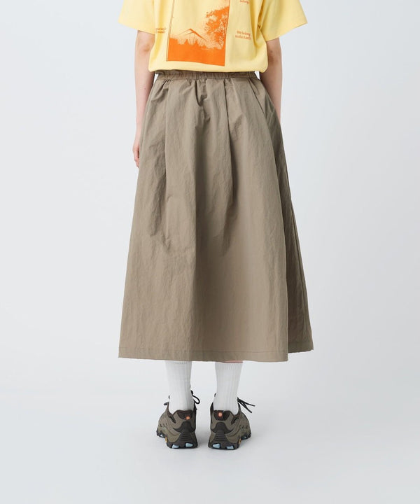 【SNOW PEAK|スノーピーク】W'S NYLON WASHER SKIRT/ナイロンワッシャースカート(GREIGE , CHARCOAL , BLACK) - STREAM【SNOW PEAK|スノーピーク】W'S NYLON WASHER SKIRT/ナイロンワッシャースカート(GREIGE , CHARCOAL , BLACK)STREAMBLACK1