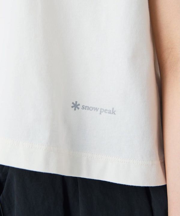 【SNOW PEAK|スノーピーク】W'S OG MERCERIZED SLEEVELESS T - SHIRT/ウィメンズOGマーセライズドスリーブレスTシャツ(OFF WHITE , BLUE , BLACK) - STREAM【SNOW PEAK|スノーピーク】W'S OG MERCERIZED SLEEVELESS T - SHIRT/ウィメンズOGマーセライズドスリーブレスTシャツ(OFF WHITE , BLUE , BLACK)STREAMBLACK1