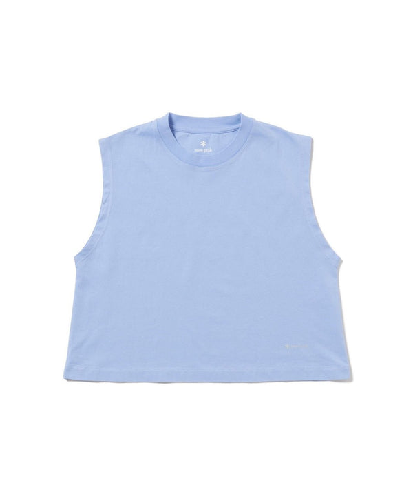 【SNOW PEAK|スノーピーク】W'S OG MERCERIZED SLEEVELESS T - SHIRT/ウィメンズOGマーセライズドスリーブレスTシャツ(OFF WHITE , BLUE , BLACK) - STREAM【SNOW PEAK|スノーピーク】W'S OG MERCERIZED SLEEVELESS T - SHIRT/ウィメンズOGマーセライズドスリーブレスTシャツ(OFF WHITE , BLUE , BLACK)STREAMBLUE1