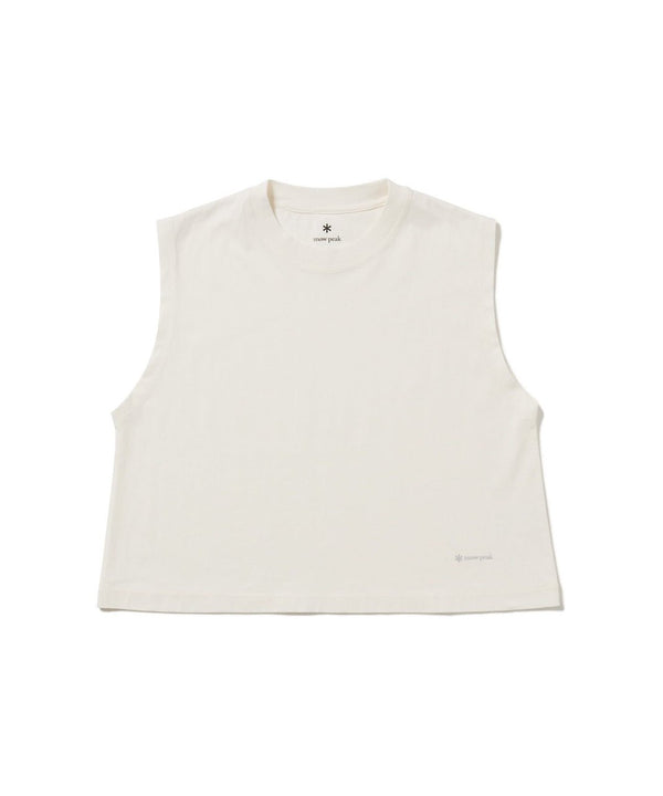 【SNOW PEAK|スノーピーク】W'S OG MERCERIZED SLEEVELESS T - SHIRT/ウィメンズOGマーセライズドスリーブレスTシャツ(OFF WHITE , BLUE , BLACK) - STREAM【SNOW PEAK|スノーピーク】W'S OG MERCERIZED SLEEVELESS T - SHIRT/ウィメンズOGマーセライズドスリーブレスTシャツ(OFF WHITE , BLUE , BLACK)STREAMOFF WHITE1