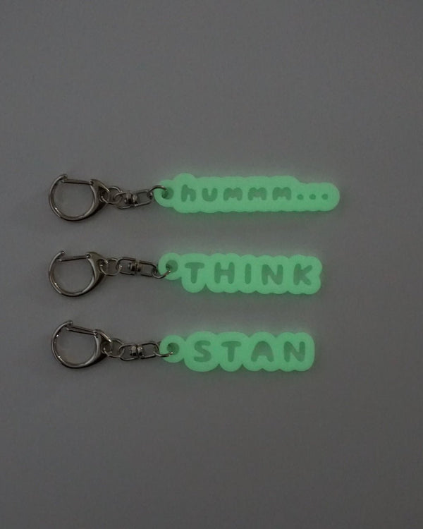 【STAN|スタン】KEY RING/キーリング(蓄光) 正規取扱店舗 公式オンライン通販 島根 松江 蓄光キーホルダー