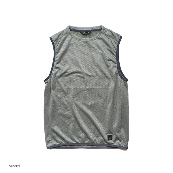 【STATIC|スタティック】ADRIFT VEST/アドリフトベスト(OFF BLACK , MINERAL , SUGILITE) - STREAM