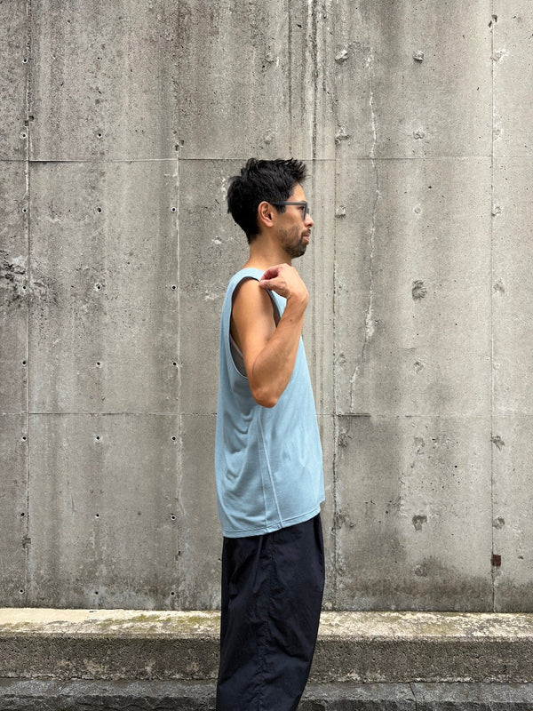 【STATIC|スタティック】M'S ALL ELEVATION SLEEVELESS/メンズ オールエレベーションスリーブレス(GRAPHITE , SPICE , VERMILLION , STEEL BLUE)