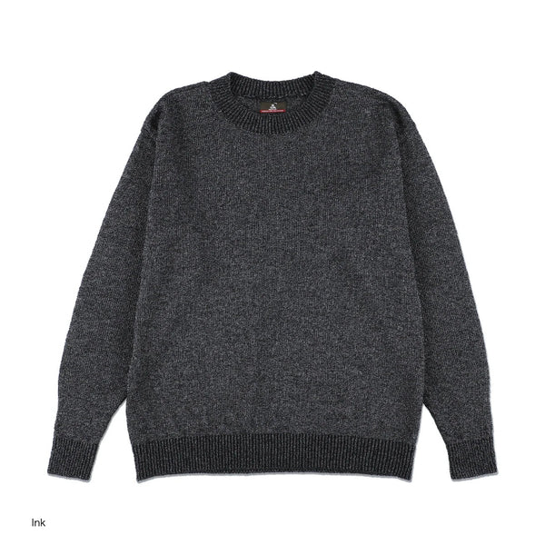 【STATIC|スタティック】ROAR HD CREW/ロアー HD クルー(AZTEC BRICK , DARK OLIVE , INK) 正規取扱店舗 公式オンライン通販 島根 松江 26FW 登山 ハイキング クライミング CORDURA®ナイロン ウールセーター