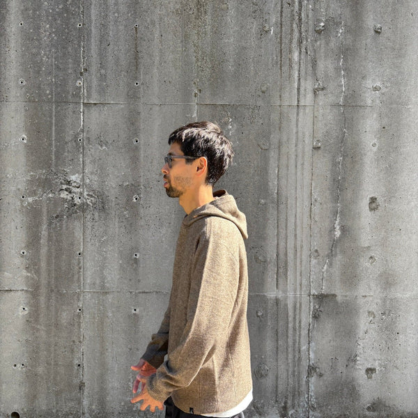 【STATIC|スタティック】YAK PULLOVER/ヤクプルオーバー(CARBON , UNDYED MOCHA) - STREAM【STATIC|スタティック】YAK PULLOVER/ヤクプルオーバー(CARBON , UNDYED MOCHA)STREAMUNDYED MOCHAXS