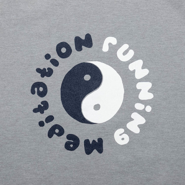 【TACOMA FUJI RECORDS|タコマフジレコード】RUNNING MEDITATION POLY LS TEE(HEATHER GRAY) 正規取扱店舗 公式オンライン通販 島根 松江 26FW Jerry Ukai ジェリー鵜飼 ロングスリーブTシャツ ロンT