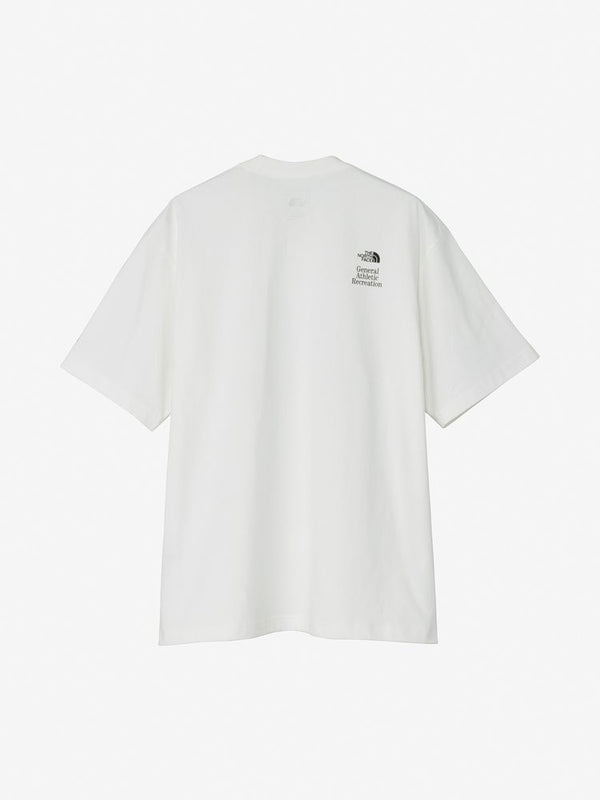 【THE NORTH FACE|ザノースフェイス】GAR TYPOGRAPHIC WHITE S/S TEE/GAR タイポグラフィック ホワイト S/S ティー(WY ホワイト×イエロー , WG ホワイト×グリーン , WK ホワイト×ブラック)