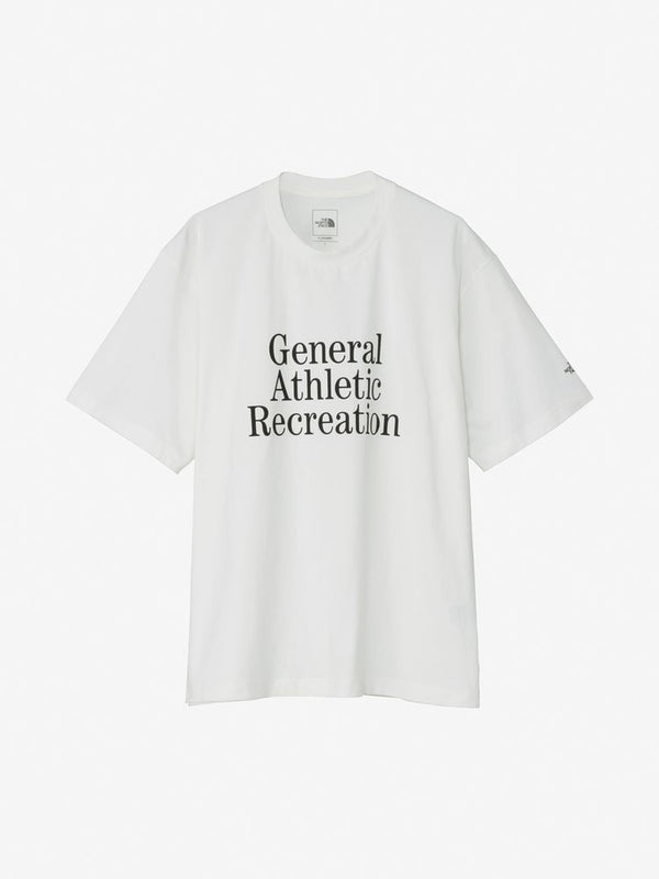 【THE NORTH FACE|ザノースフェイス】GAR TYPOGRAPHIC WHITE S/S TEE/GAR タイポグラフィック ホワイト S/S ティー(WY ホワイト×イエロー , WG ホワイト×グリーン , WK ホワイト×ブラック)